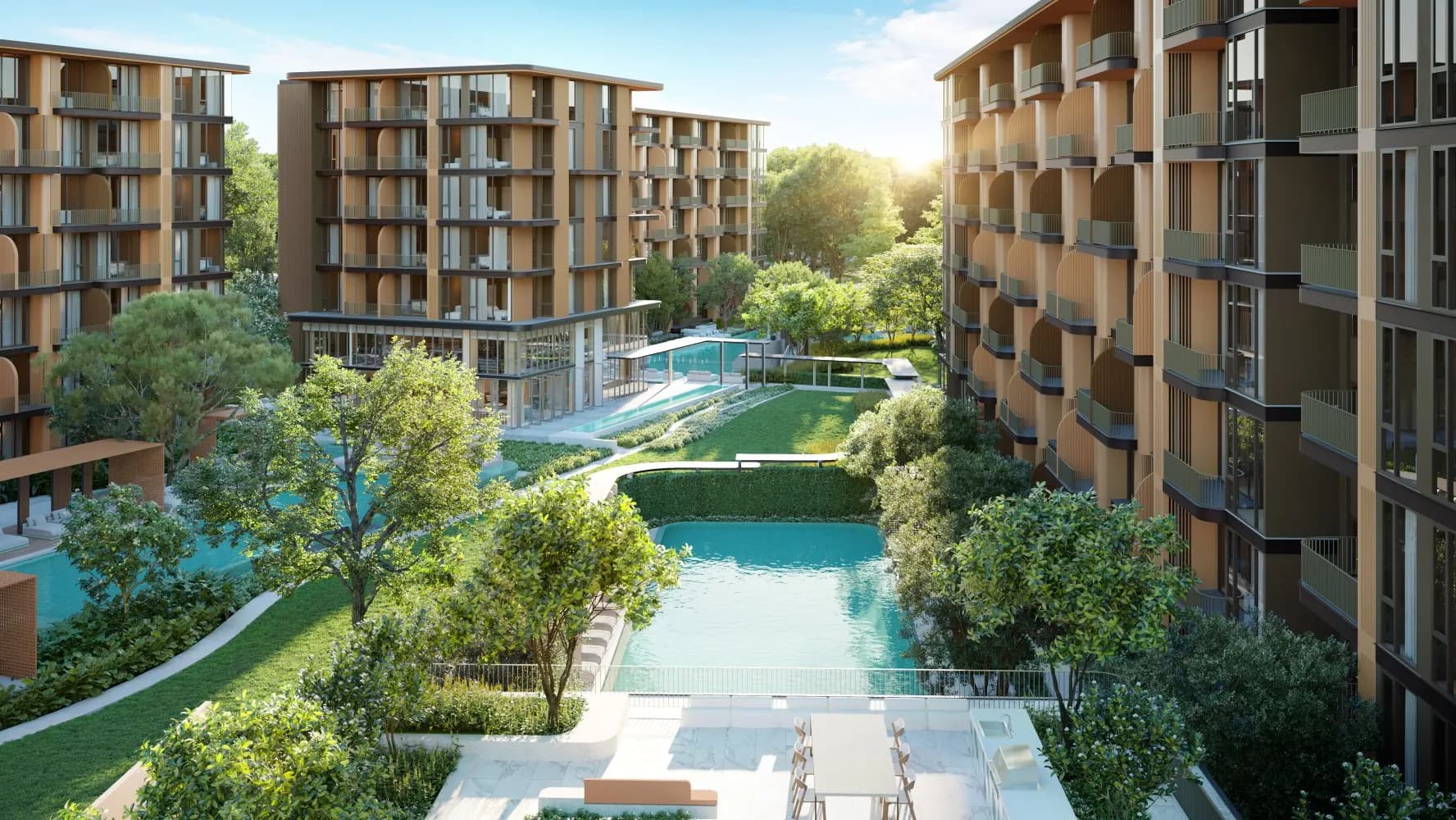 Брендовые резиденции на Пхукете — вид с высоты